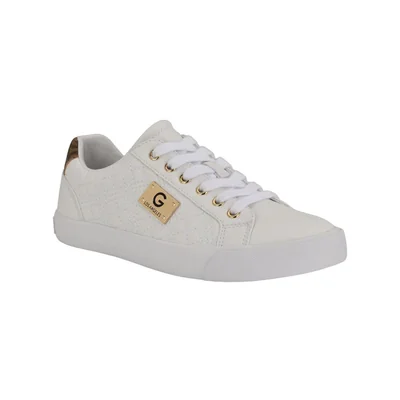 Tenis G By Guess Fijacion de Agujeta para Mujer Blanco