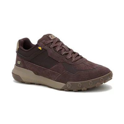 Tenis en Piel para Hombre, Color Café Caterpillar
