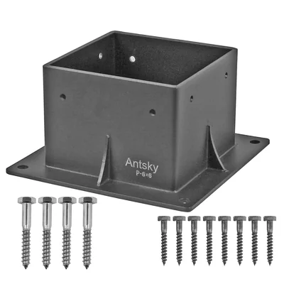 Base De Poste Antsky De Acero Inoxidable 6 X 6 Pulgadas Para Barandilla De Cubierta - Venta Internacional.