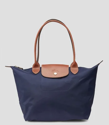 Bolsa tote azul Le Pliage Original lisa Mujer