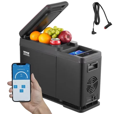 Refrigerador De Coche Vevor 8 L Con Reposabrazos Congelador Portátil - Venta Internacional.