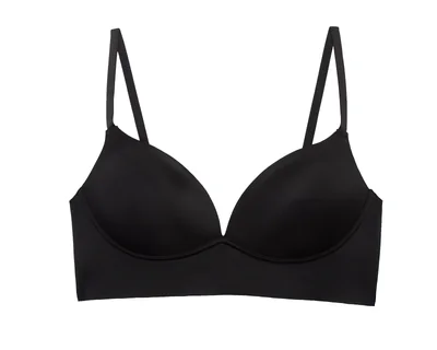 Brasier Lilipink Premium Microfibra Triangular Negro Balance Entre Naturalidad y Frescura