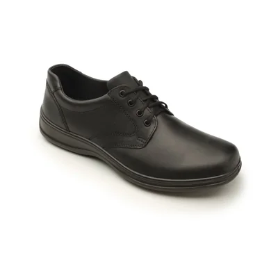 Zapatos de Piel Flexi 63201 Negro para Hombre