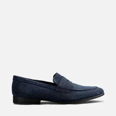 Calzado Para Caballero Mocasín Michel Domit 004v33 Azul
