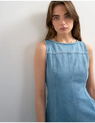 Vestido corto casual para mujer