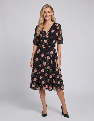 Vestido corto casual para mujer