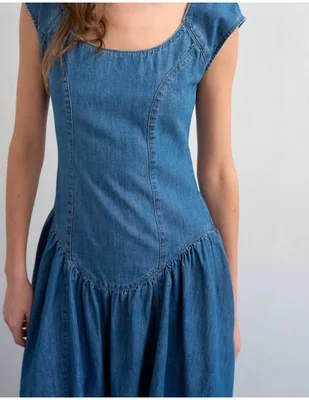 Vestido largo casual para mujer
