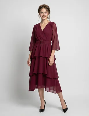 Vestido largo casual para mujer