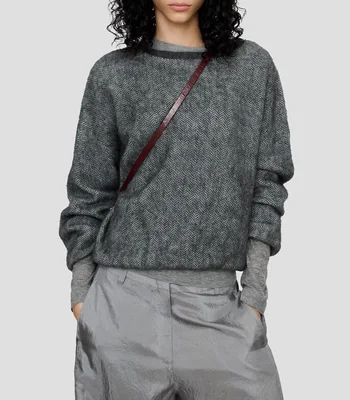 Suéter cuello redondo Mujer