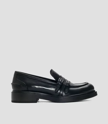 Mocasines Seline en cuero con hebillas con plataforma Mujer