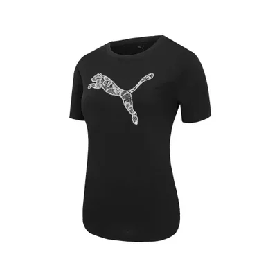 Playera Puma Casual Lace Cat Mujer 694003 01