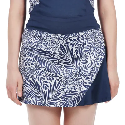 Falda Short Vuelo Estilo Floral Skysoul para Mujer