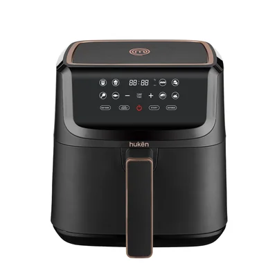 Freidora Aire 3.5l Touch Matte Multifuncion Hukën Masterchef