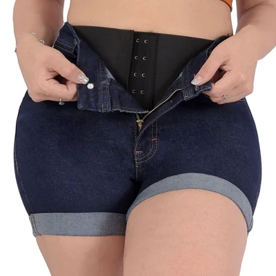 Short Mezclilla Con Faja Sea Brazil Mujer