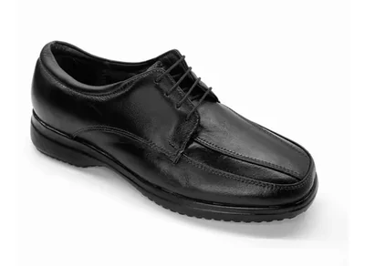 Zapato Para Pie Diabetico R Comodos Negro 812 Con Agujetas Para Caballero