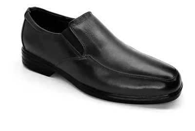 Zapato Para Pie Diabético R Cómodos 324 Negro De Piel De Borrego Para Caballero