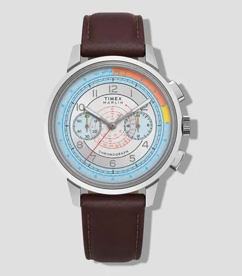 Reloj para Hombre Marlin Neo Classic Chrono Casual, Plateado
