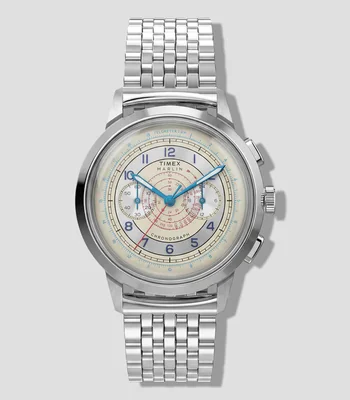 Reloj para Hombre Marlin Casual Plateado