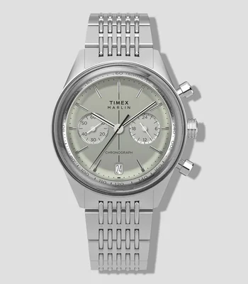 Reloj para Hombre Marlin Jet Casual Plateado