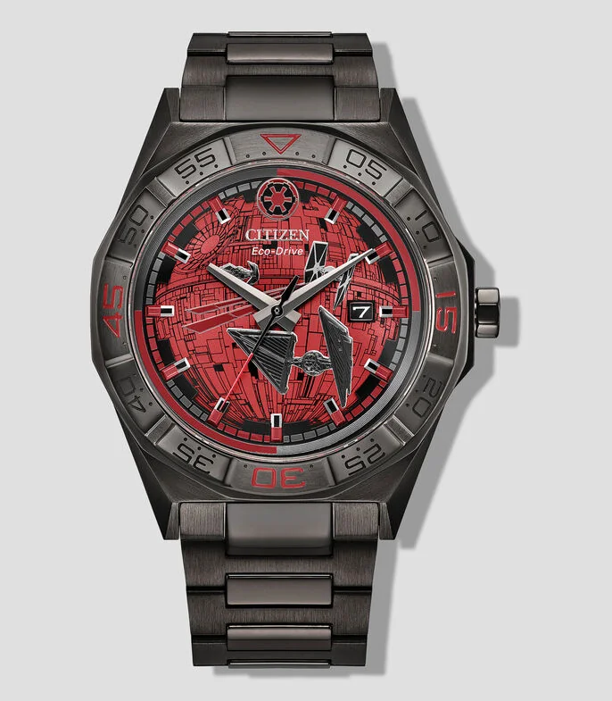 Reloj para Hombre Star Wars casual, negro
