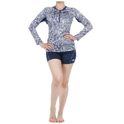 Playera Manga Larga Rash Guard Sport Skysoul para Mujer