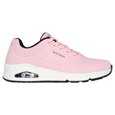 Tenis Skechers Street Street Uno - Stand on Air Color Rosa Blanco Para Hombre