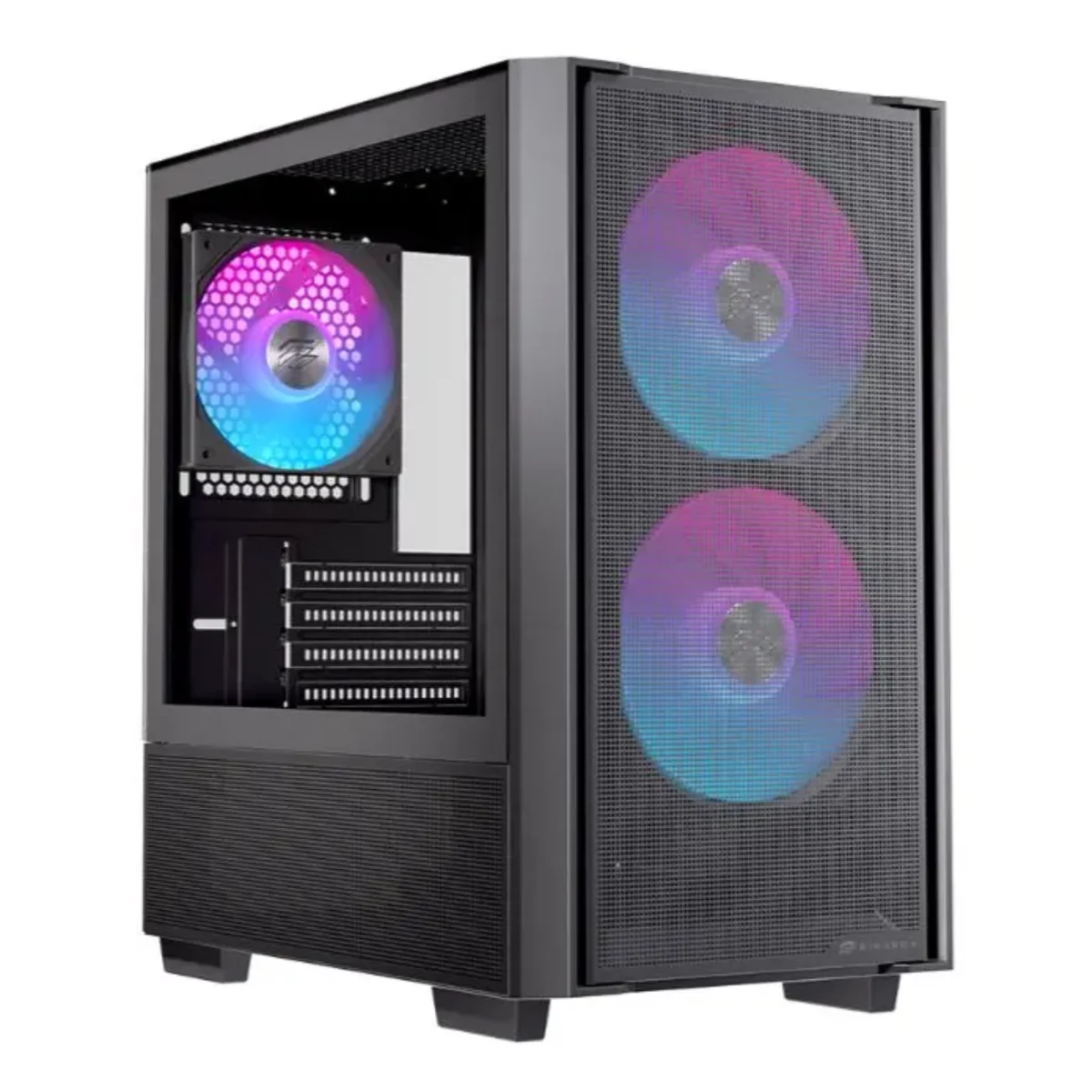 EINAREX PM150 Gabinete para PC RGB Negro
