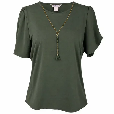 Blusa con Collar Delirium para Mujer Casual
