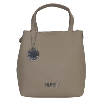 Bolsa Crossbody Café Claro Huser para Mujer