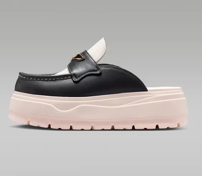 Sandalias Mule Air Jordan Mule SE Negro/rosa/oro Mujer Tallas #23 al #26