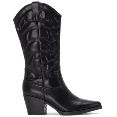 Bota Cowboy Xti Negro para Mujer