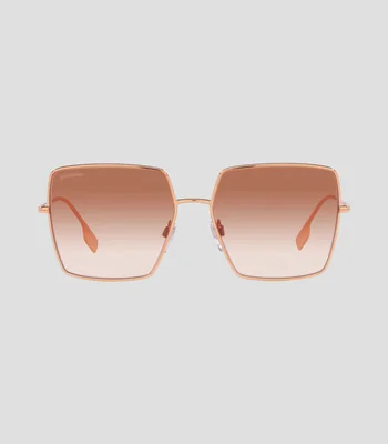 Lentes de sol Cuadrados Daphne Rosas Mujer