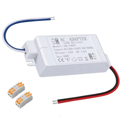 Fuente De Alimentación Led Mujhojm Tq-2403 24v 36w 110-240v Ca - Venta Internacional.