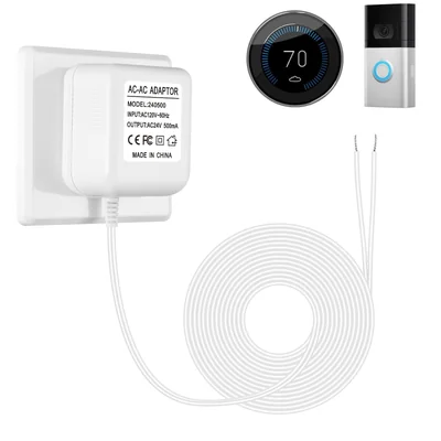 Adaptador De Corriente Upmmud 24v Con Cable Blanco 8 M - Venta Internacional.
