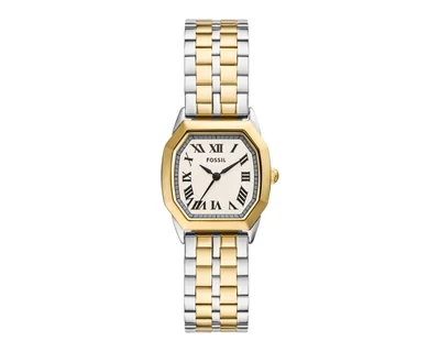 Reloj Fossil para Mujer Harlow Dorado con Plateado