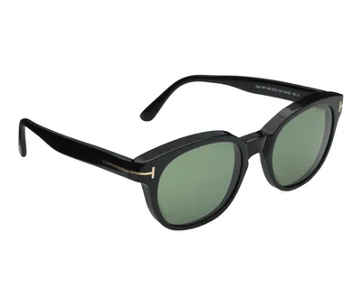 Lentes de Sol para Hombre Tom Ford Redondos FT1180 Negros