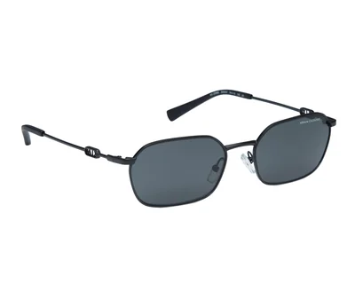 Lentes de Sol Unisex Armani Exchange Hexagonales 0AX 2056S 600087 Negros