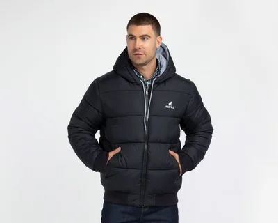 Chamarra Reversible Capitonada Refill para Hombre