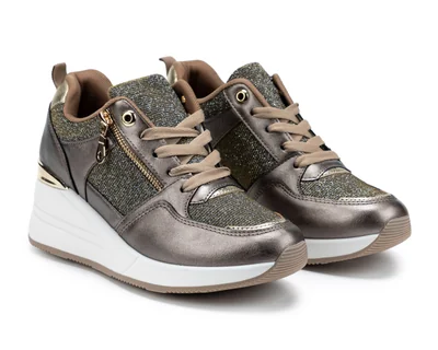 Tenis Casuales Perugia Brown para Mujer