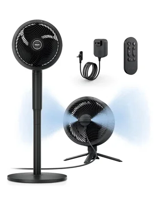 Ventilador de pedestal con control remoto