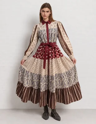 Vestido largo casual para mujer