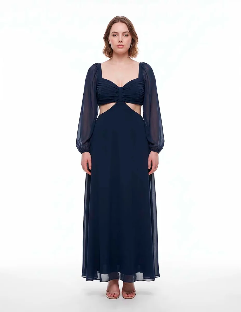 Vestido largo fiesta para mujer