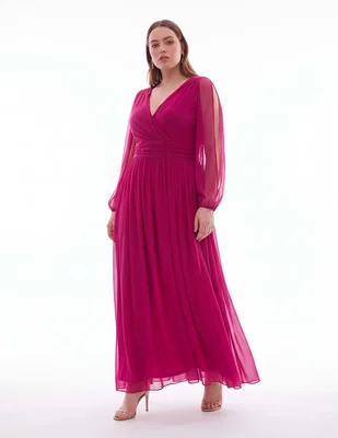 Vestido largo fiesta para mujer