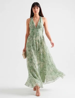 Vestido largo fiesta para mujer