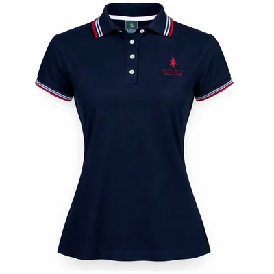 Playera Polo con Franjas para Mujer Royal Polo Club
