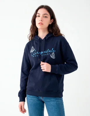 Sudadera con bolsillos that's it para mujer