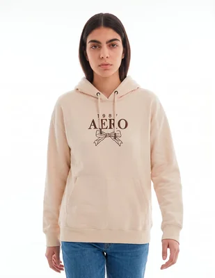 Sudadera con capucha y bolsa aéropostale coleccion para mujer