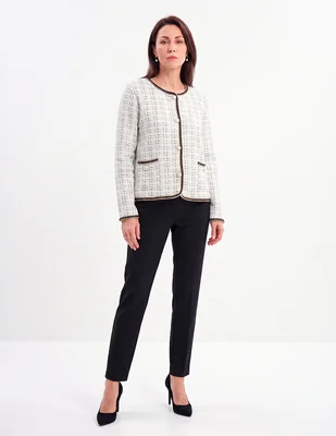 Suéter cuello abierto para mujer