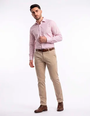 Camisa Formal manga larga para hombre