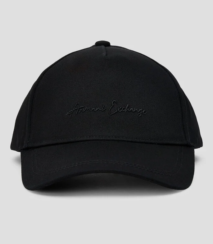 Gorra con logo bordado Mujer